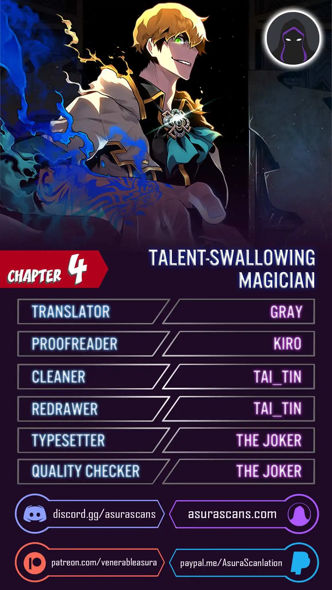 Talent-Swallowing Magician Chapter 4